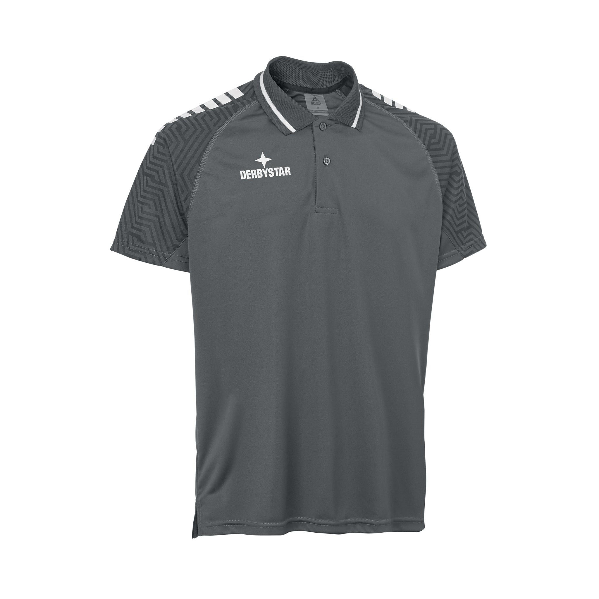 Black and gray polo shirt online