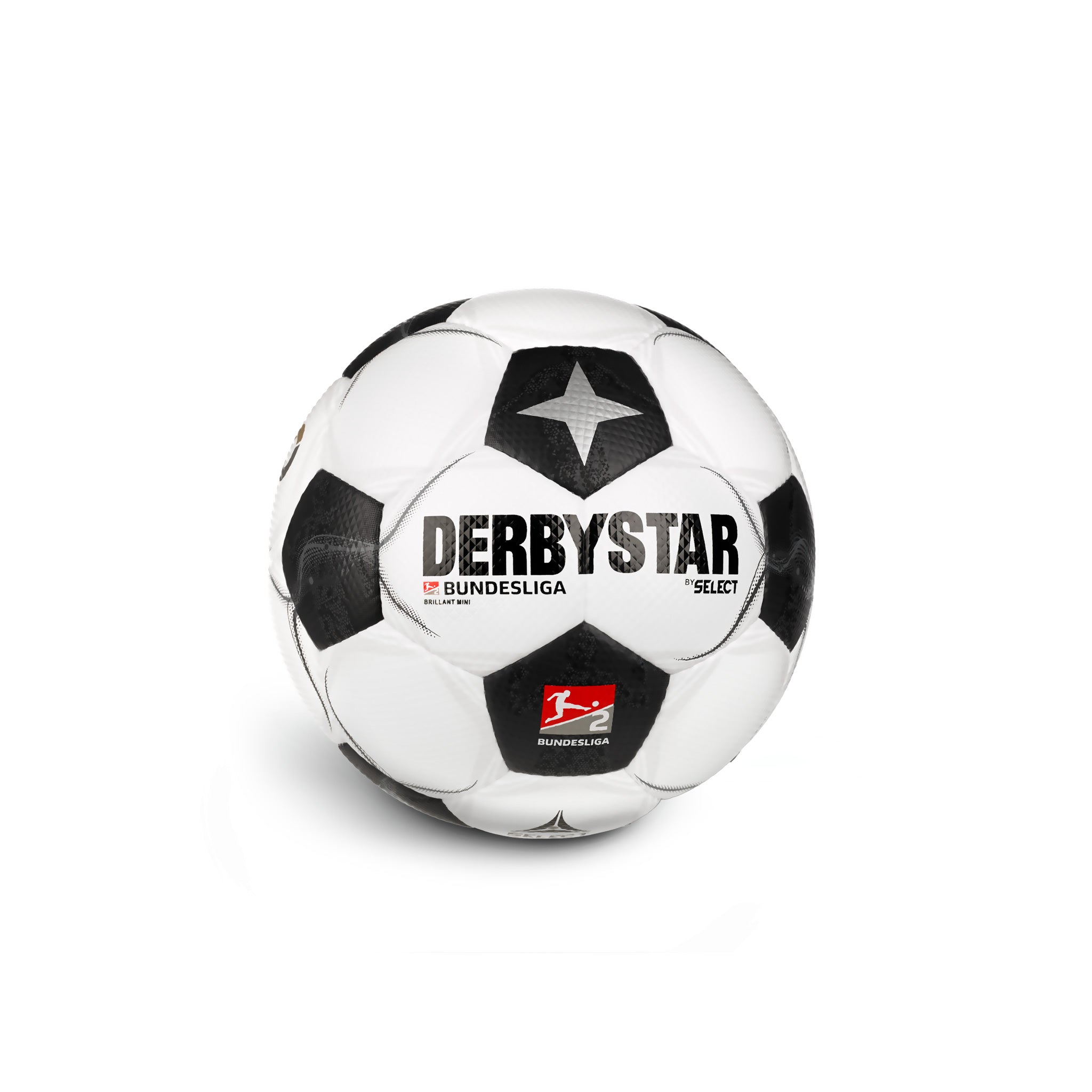 2. Bundesliga Brillant Mini Classic v24 #farbe_weiß/schwarz